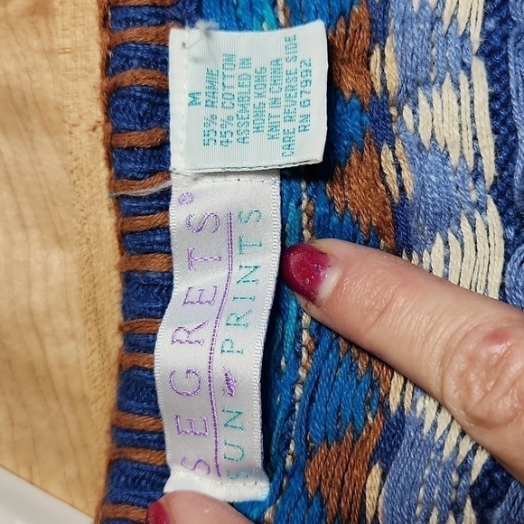 Segrets Sun Prints 90s Knitted Vest - Picture 7 of 10